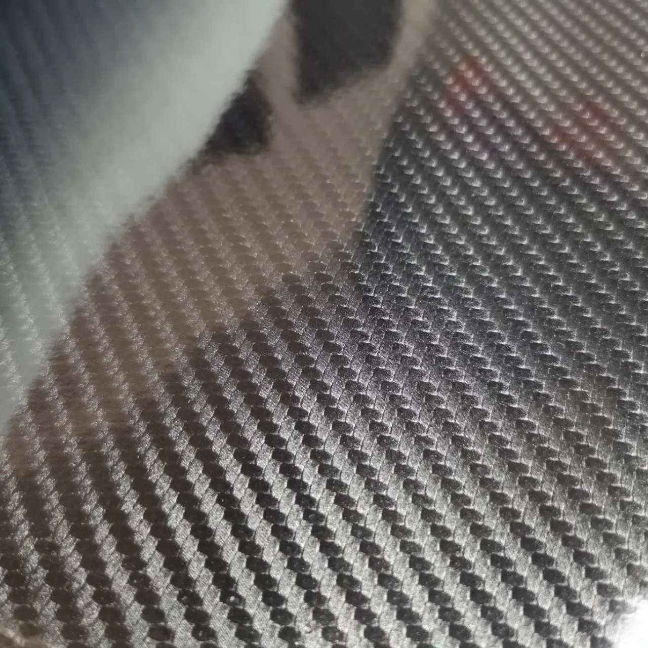 Mirror Highlight Carbon Fiber Car Leather PU Leather Interior Sports Steering Wheel Box Artificial For Clothing