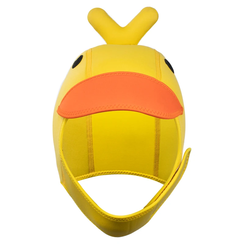 Wetsuit Hood Yellow Duck 3mm Neoprene Scuba Diving Hood Women Children Men Scuba Dive Cap Freediving Hat Thermal Surfing
