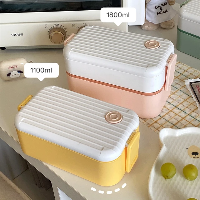 kitchen accessories plastic insulated bento box