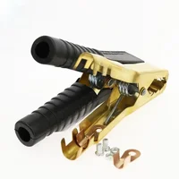 2pcs 300A 138mm Heavy Duty คลิปจระเข้ทองแดง Terminal Test ไฟฟ้าแบตเตอรี่จระเข้ Clamp สําหรับสายจัมเปอร์ Boost 2