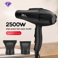 2500W Powerful Professional Hairdryer Hairdressing Salon Home Use Negative Ion Hairdryer Fast Drying  You deserve it! hair dryer 2