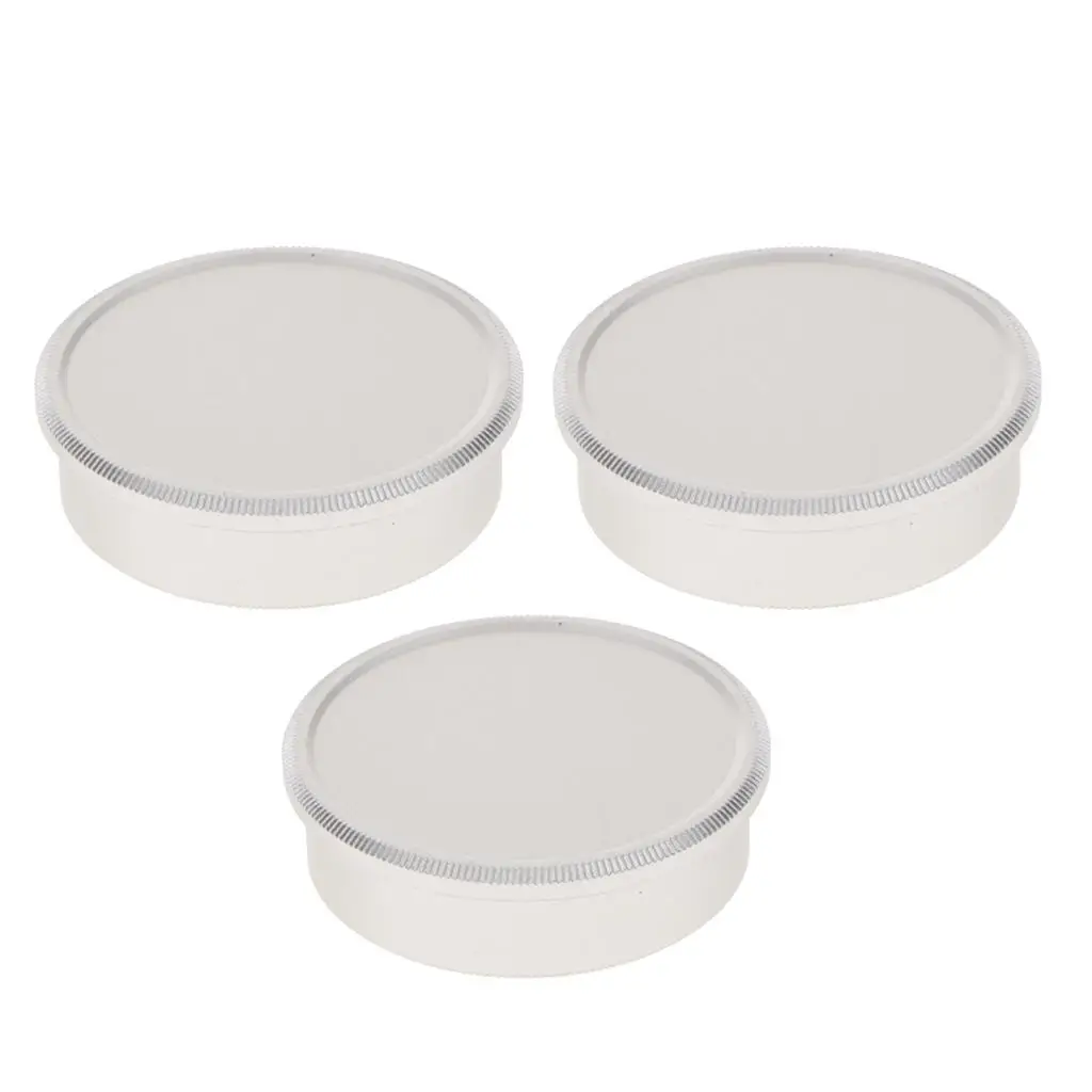 라이카 M39 39mm 나사 마운트 실버용 금속 전면 캡 녹방지 3쌍