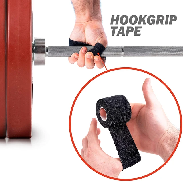 Lifting Thumb Tape for Weightlifting Tape Powerlifting Strength Deadlift  Training Hook Grip Tape for Crossfit