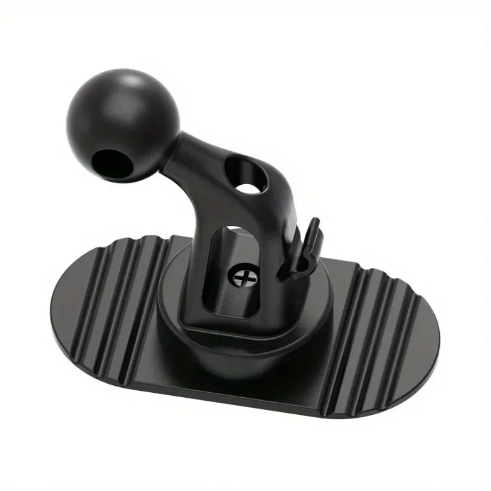 360 Degree Rotating Car Phone Mount 17mm Ball Joint Sticky Base Dashboard Holder with Wire Hook - High Quality 3M Adhesive