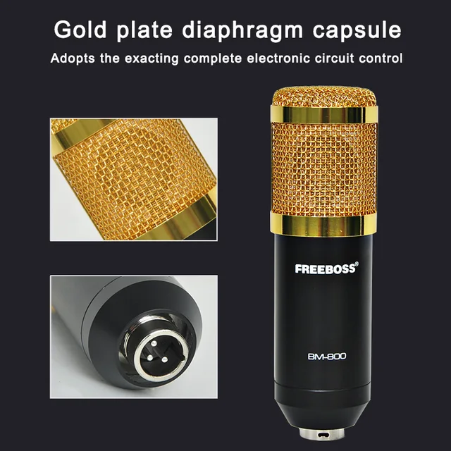 Freeboss BM-800: 저렴한 가격에 뛰어난 보컬 녹음 성능
