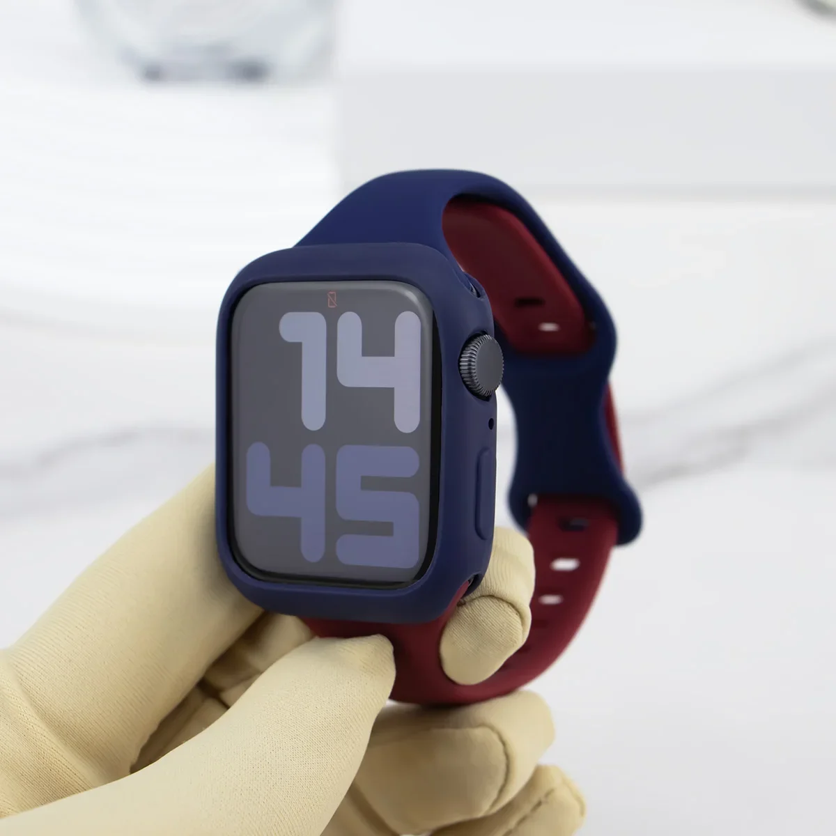 Soft Silicone Sports Strap with Protective Case