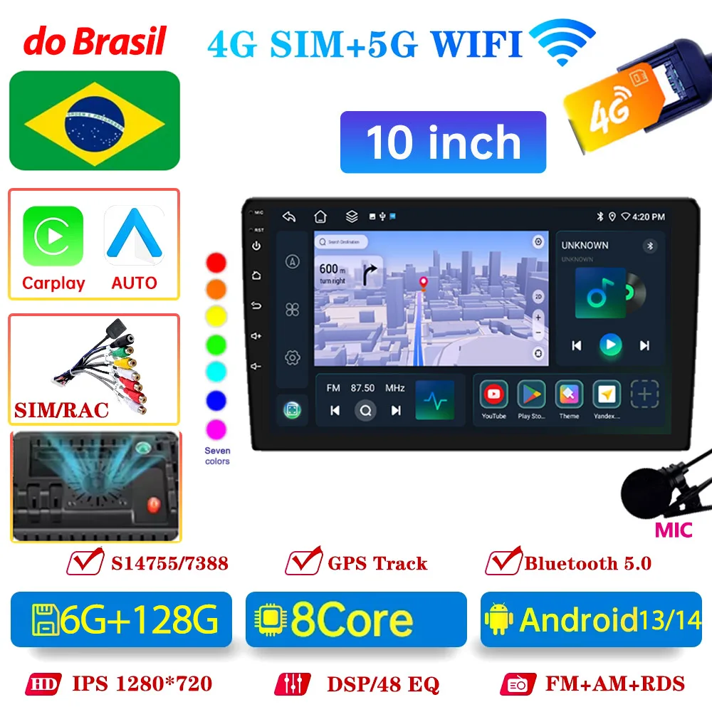 8 Core 10 inch 6-128