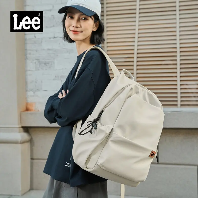 LEE Unisex Large Capacity Laptop Bagpack Women Man Middle School College Student School Bag Outdoor Travel Rucksack 4