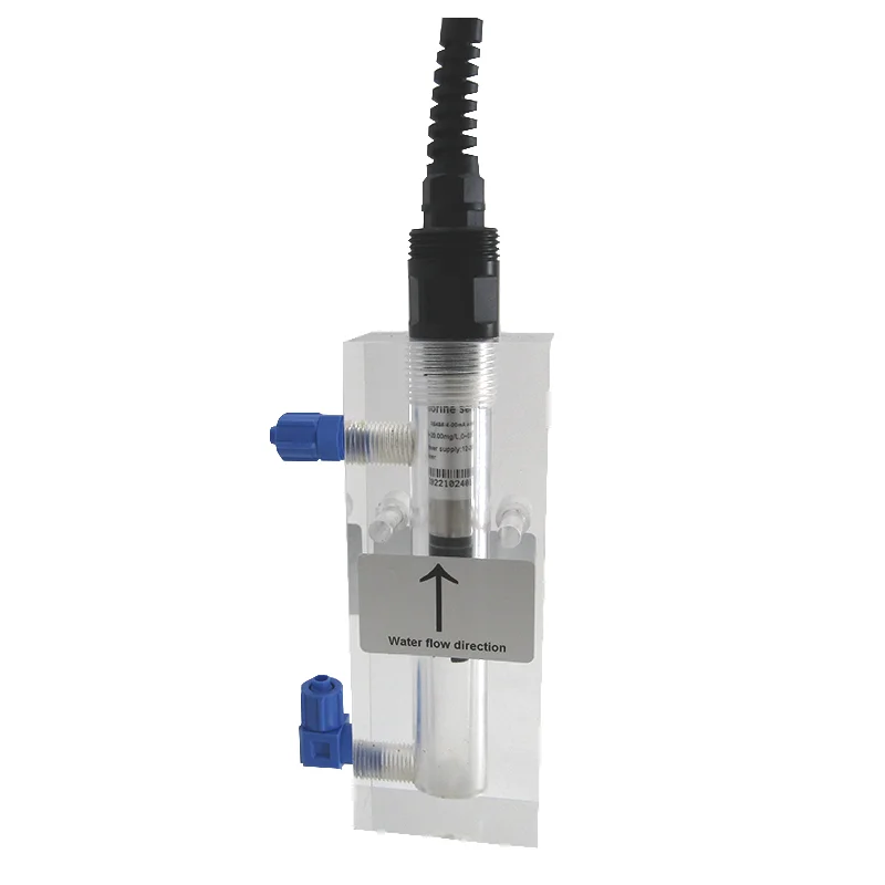 

RS485 Output 4-20ma Online Electrode Polarographic Free Residual Chlorine Sensor