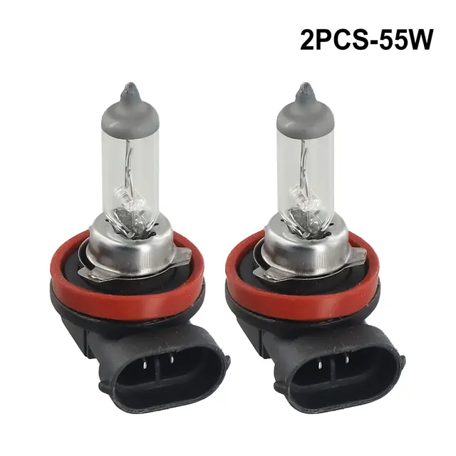 Light Halogen Bulbs 55W 6000K Accessories Fog Quartz 4.6A White H11 Halogen Head Light Lamp Parts Super Bright 6