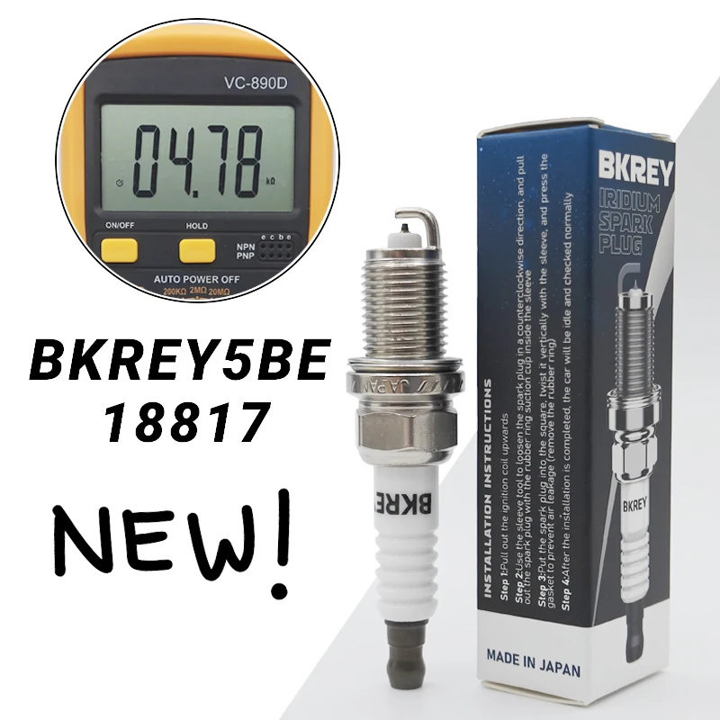 4/20PCS 18814-11051 BKR5ES11 Iridium Spark Plug For Hyundai Elantra Sonata Accent Getz For BKREY5BE 18817 BKR5ES-11 1881411051
