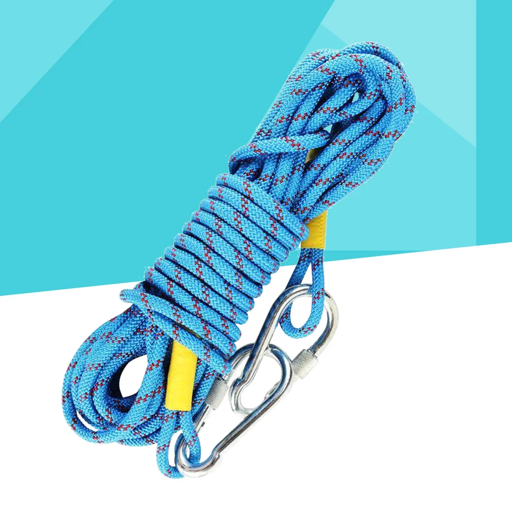 

Outdoor Climbing Harness Rope Meters High Toughness Fire Escape Rope Safety Rope Climbing Harness Rope Hike Parachute Rope
