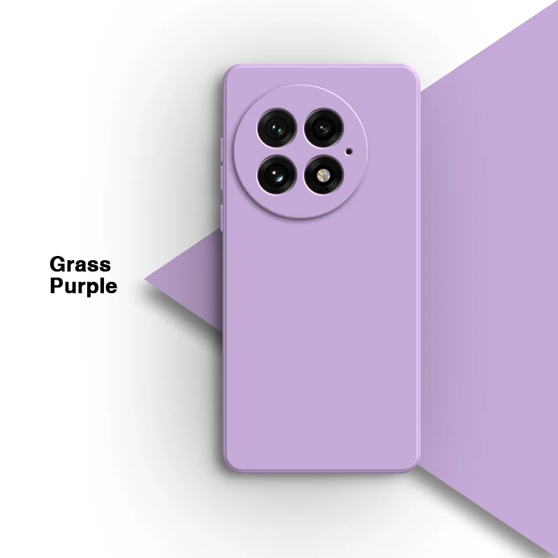 High-Quality Fashion Phone Case - Liquid Silicone with Camera Protection & Soft Flocking Back Cover