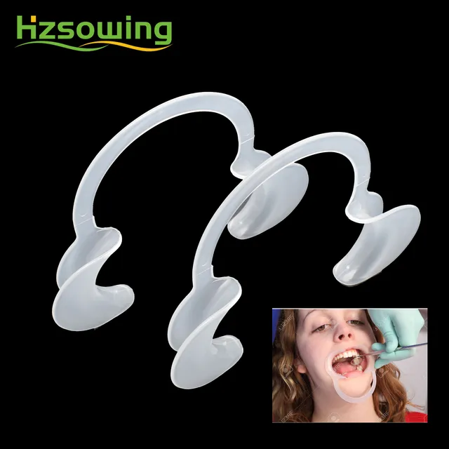 Vicloon Apri Bocca, 10 Pezzi Dental C Forma Di Plastica Guanciata - Foto 10