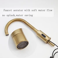 Kemaidi ก๊อกน้ำก๊อกน้ำในห้องน้ำระบบสัมผัสอัตโนมัติ, ก๊อกน้ำทองผสมน้ำร้อนประหยัดน้ำก๊อกไฟฟ้าเหนี่ยวนำไฟฟ้า 5