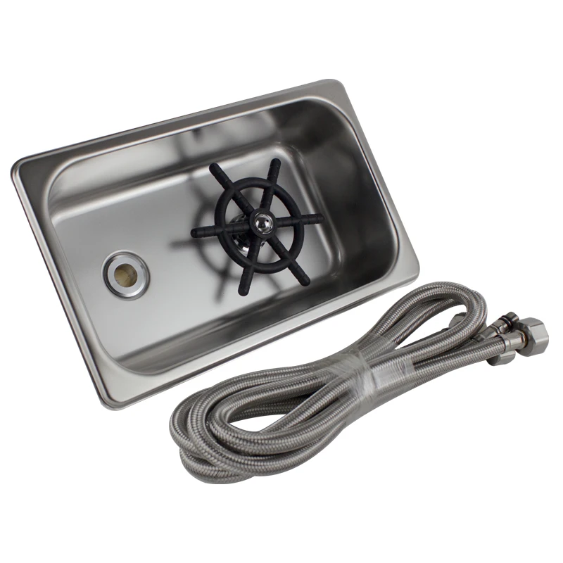 

Стеклянный ополаскиватель для кухонной раковины, аксессуары для кухонной раковины, ополаскиватель для бара, ополаскиватель для мытья стаканов для отеля, кафе, ресторана, серебристый