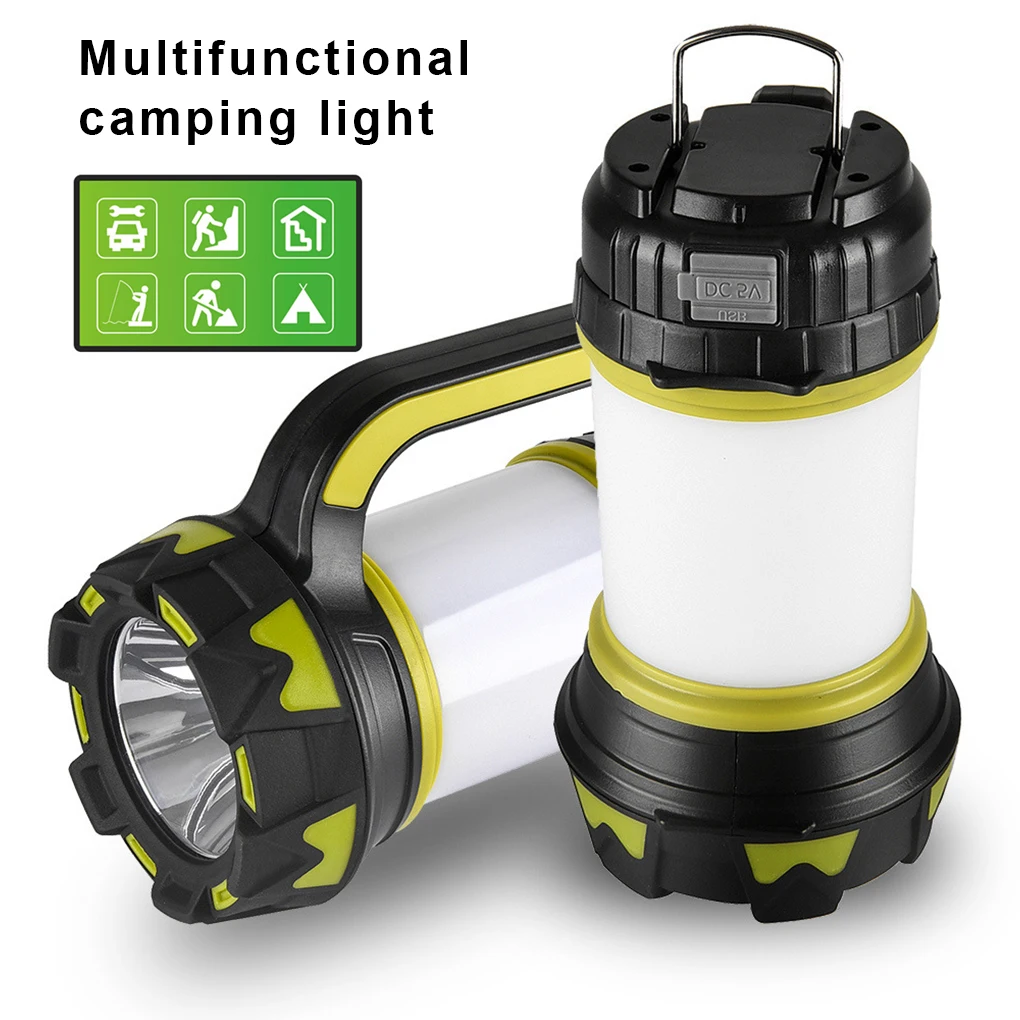 Portable Outdoor Camping Search Light Output to the Mobile Phone Charging Function for Night Working Maintenance