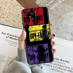 SPY×FAMILY Anime Magic Black Soft Phone Case Cover for Honor 30i (HA9801HSE)