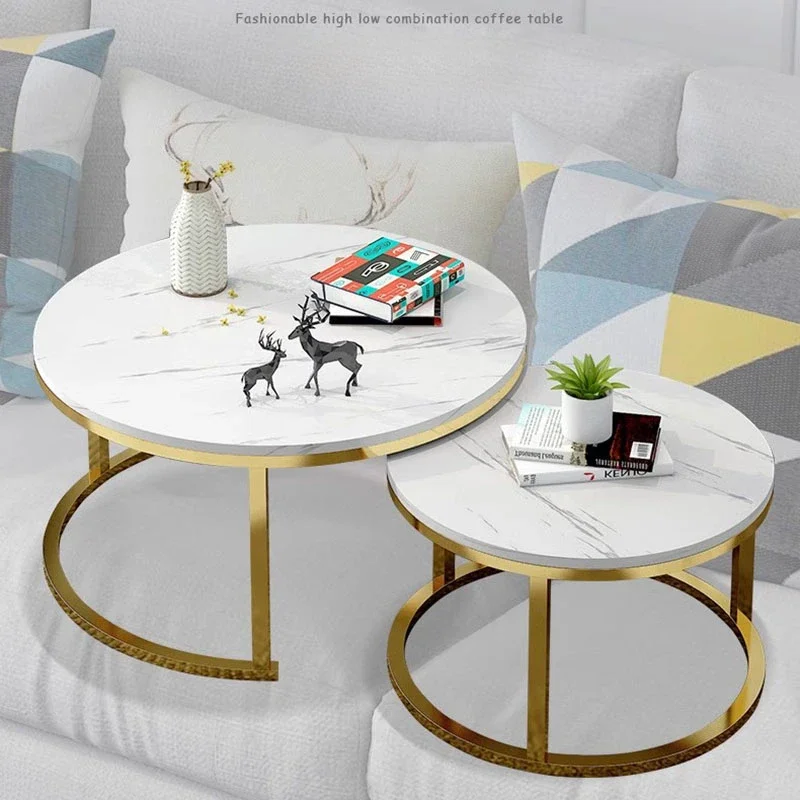 

Dressing Minimalist Coffee Table Living Room Dining Round Lacquered Wood Coffee Table Nordic Tavolino Da Salotto Home Furniture