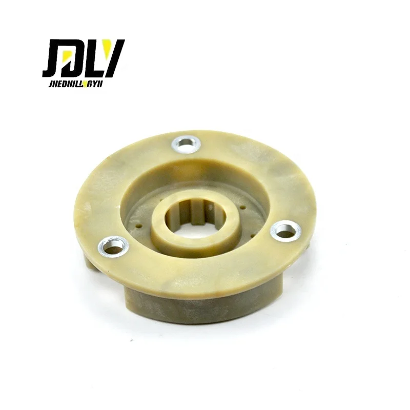 Hydraulic Pump Disc Coupling Rubber Flexible OD 175mm 3Holes 8T E60 For Caterpillar
