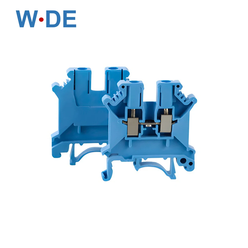 Din Rail Terminal Block Universal Conductor Uk3n Screw Connection