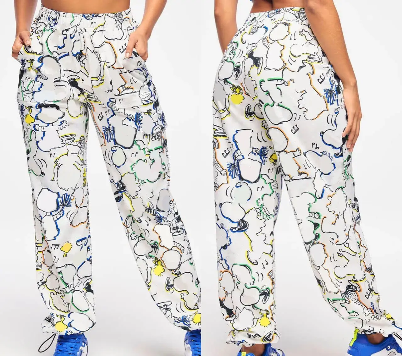 ABCDE Fitness Dancing Running Casual Loose Men's and Women's Quick-drying Thin Trousers  0497 2