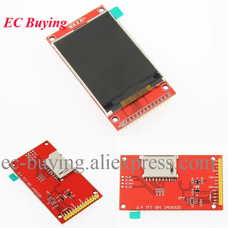 1,44 1,8 2,0 2,2 2,4 2,8 3,2 3,5 4,0 Zoll SPI TFT LCD Bildschirm Bunte Touch Display Modul ILI9341 ILI9488 480*320 240*320 Laufwerk – Detail 12