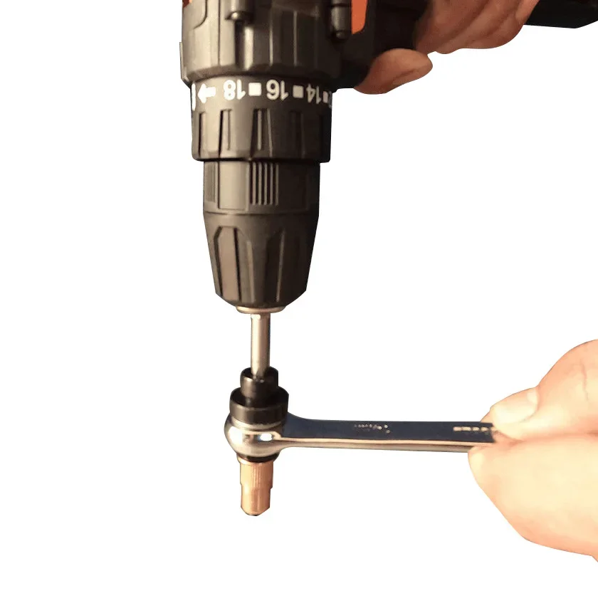 Rivet gun Rivet gun set Rivet nut tool Rivet gun part Rivet Nut Gun Drill Adapter Tool Simple Installation Manual Riveter Hand Rivet Nut Gun Head Set for GunTool