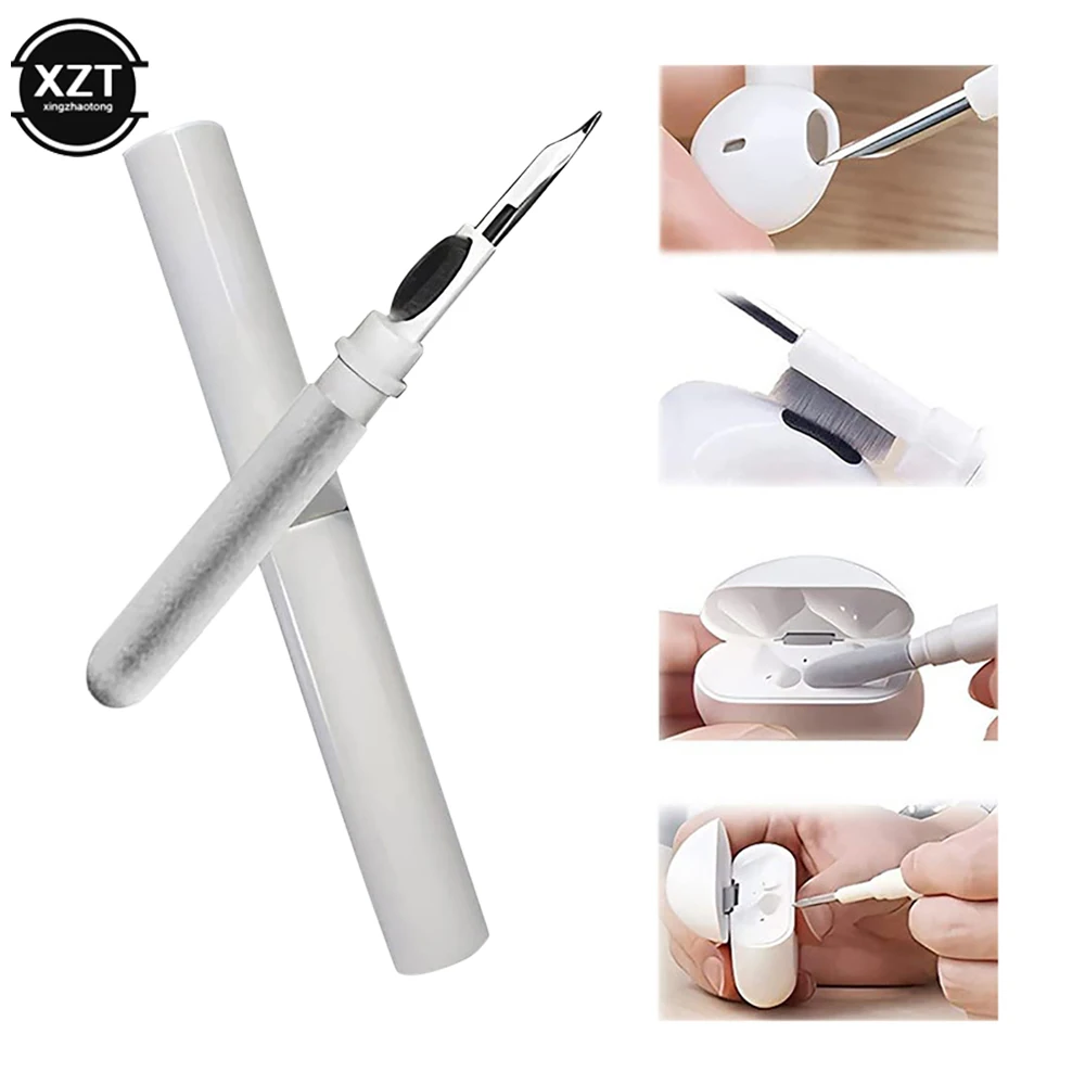 Earphone Cleaner Kit Cleaner Kit for Airpods Pro 1 2 3 Earbuds Cleaning Pen Brush Bluetooth Earphones Case Headsets Keyboard Phone Cleaning Tools