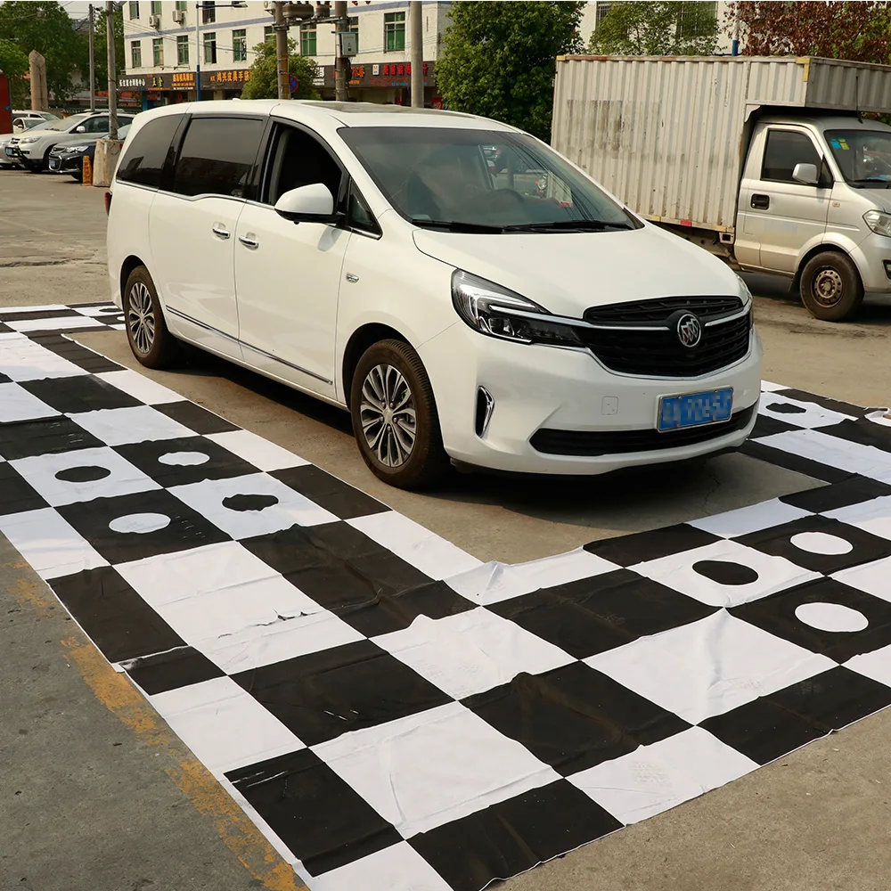 Carsanbo Debugging Cloth 3D Splicing Calibration Cloth Vehicle Mounted for Car 360 Degree Panoramic Imaging Camera