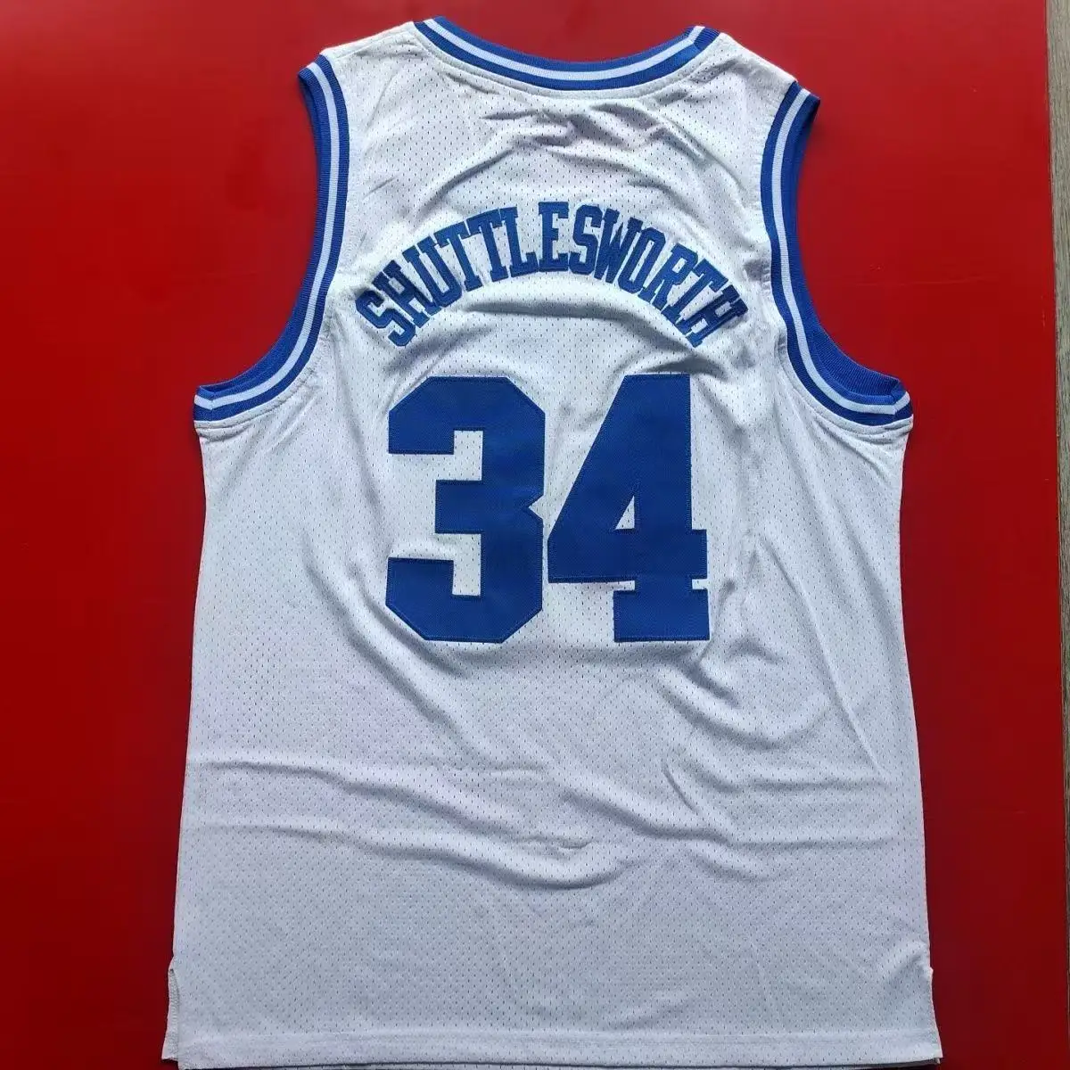 Mens Jesus Shuttlesworth Jersey Lincoln High School Jersey Ray Allen Film He Got Game Basketball Jerseys #34