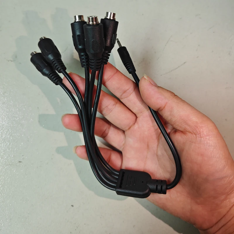 Electrode Lead Electric Shock Wires Conversion Line Cable Connector for Penis Anal Electrical stimulate Therapy Massager Sex Toy