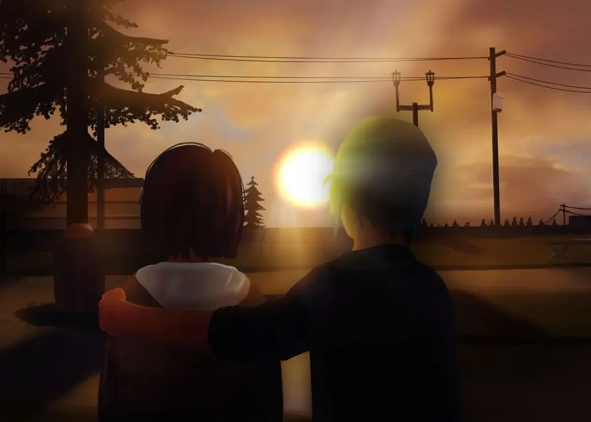 thumbnail image 1 of Pósteres e impresiones del videojuego Life Is Strange The Storm, lienzo artístico, cuadros de pared para decoración de sala de estar y decoración del hogar, 1 of 5
