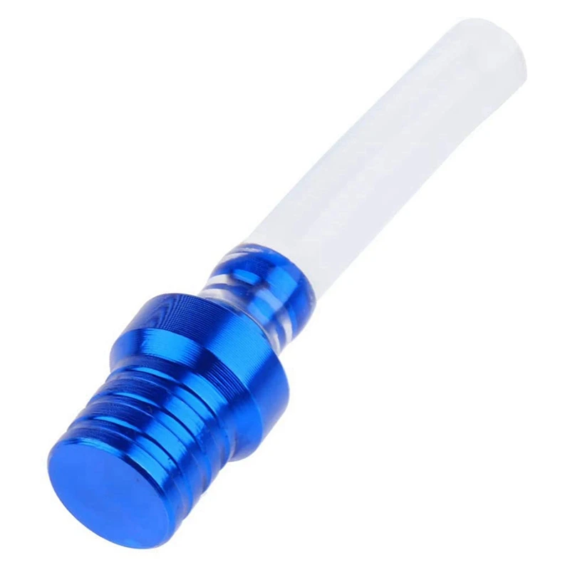 

2X Two-Way Fuel Gas Tank Cap Breather Vent Hose For Motorcycle 50Cc SSR Dirt Quad Bike ATV Quad Universal- Blue