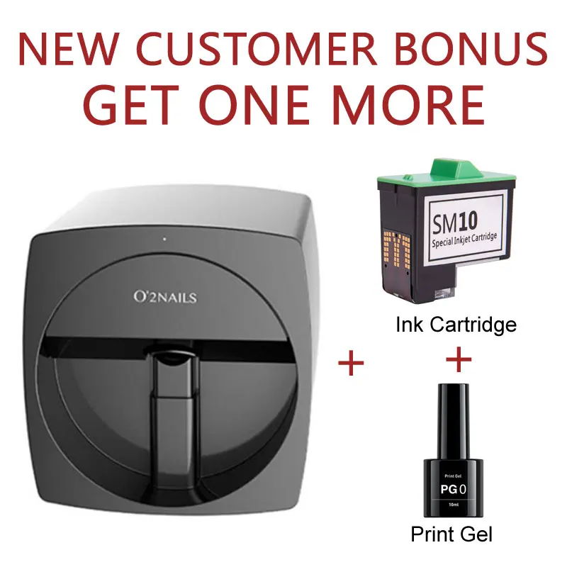 O2Nails 네일 머신 V11 모바일 네일 장비, 네일 살롱용, 스마트 DIY 와이파이 기능 작동, 휴대용 네일 프린터