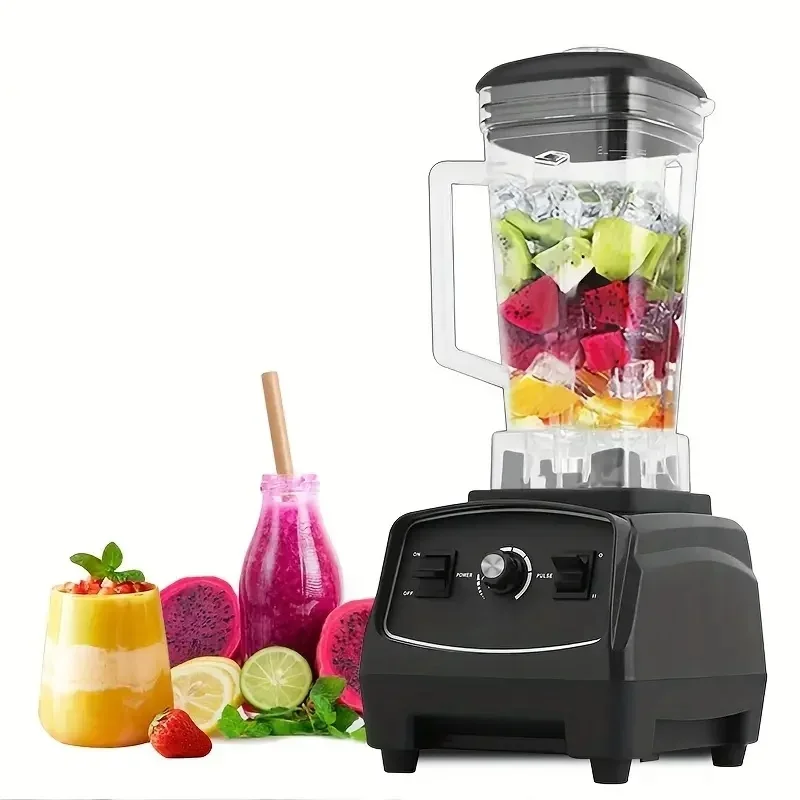 Hot Sell 2 In 1 Silver Crest Electric Smoothie Mixer Blender Multifunctional Commercial Machine Kitchen Fresh Juicer