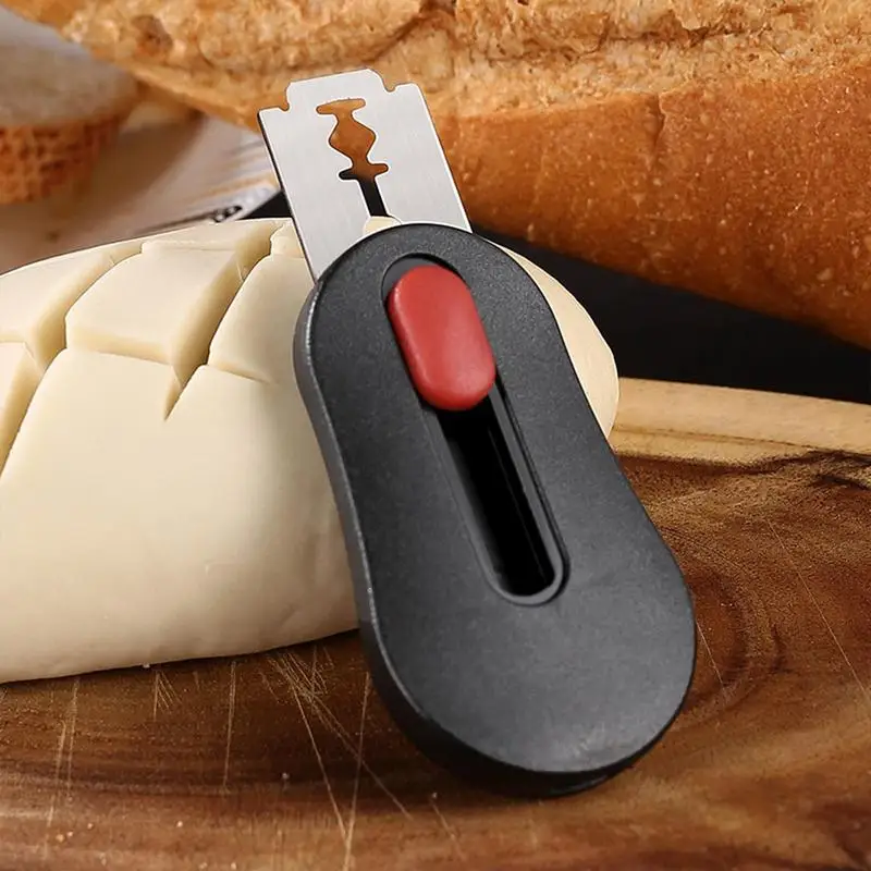 Magnetic Bread Scoring Tool With 5 Razors Blades Ergonomic Sourdough Slashing Razors Kitchen Sourdough Supplies For Baking kitchen tools baking tools
