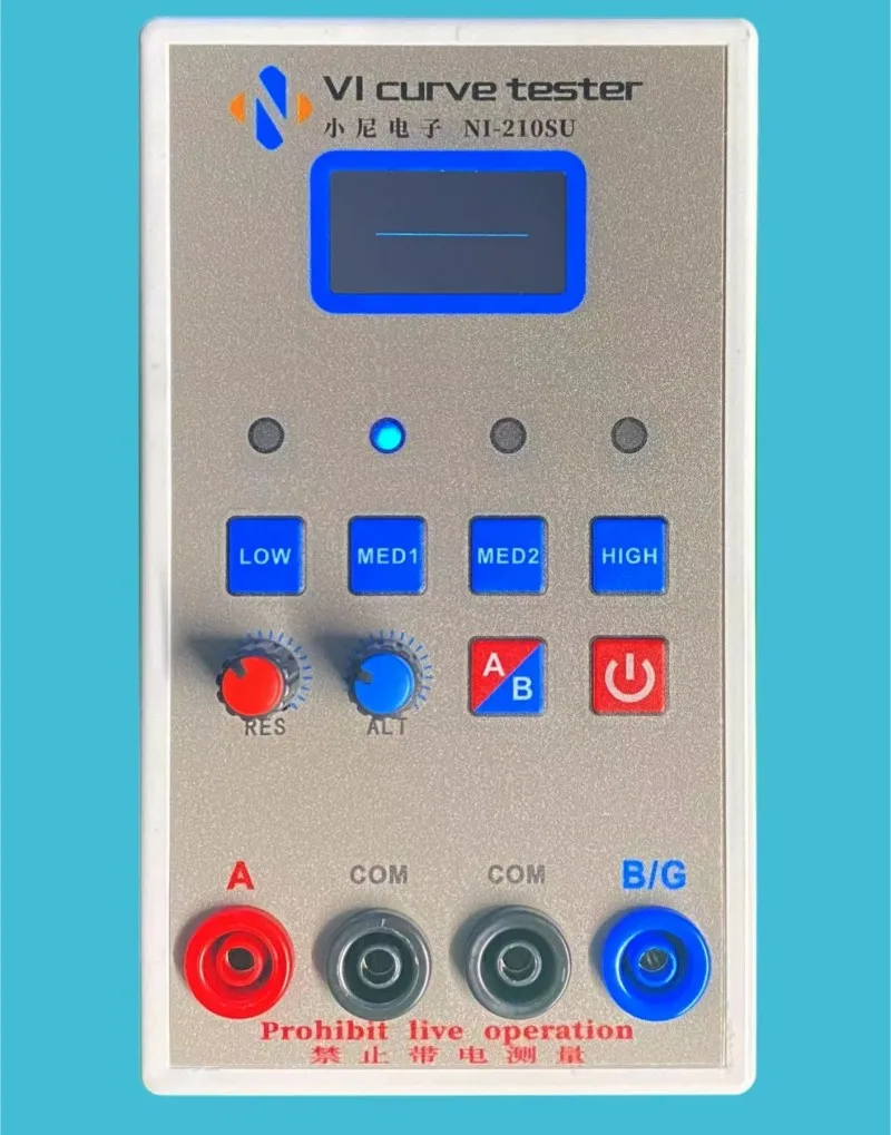 VI Curve Tester Dual Channel Simultaneous Display curve tester