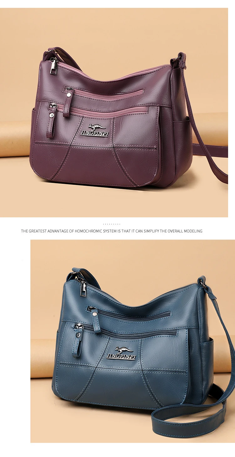 Borsa a tracolla donna in vera pelle borsa designer a spalla_voghion.com