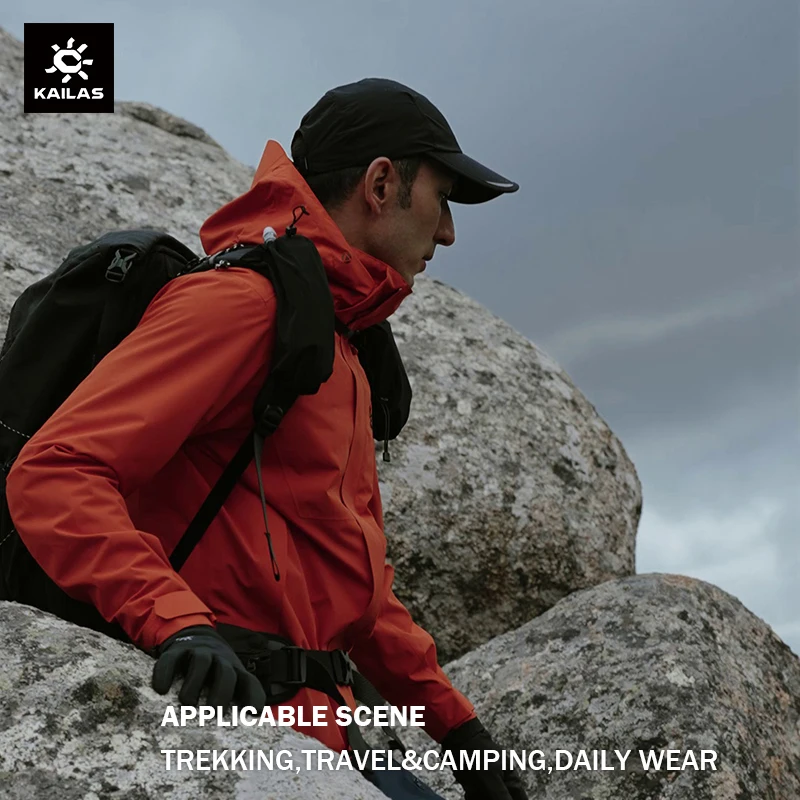 KAILAS Windhunter Jacke for Men Outdoor Waterproof Hooded Coat Mountaineering Jacket Women Breathable Climbing Clothes KG2441124 2