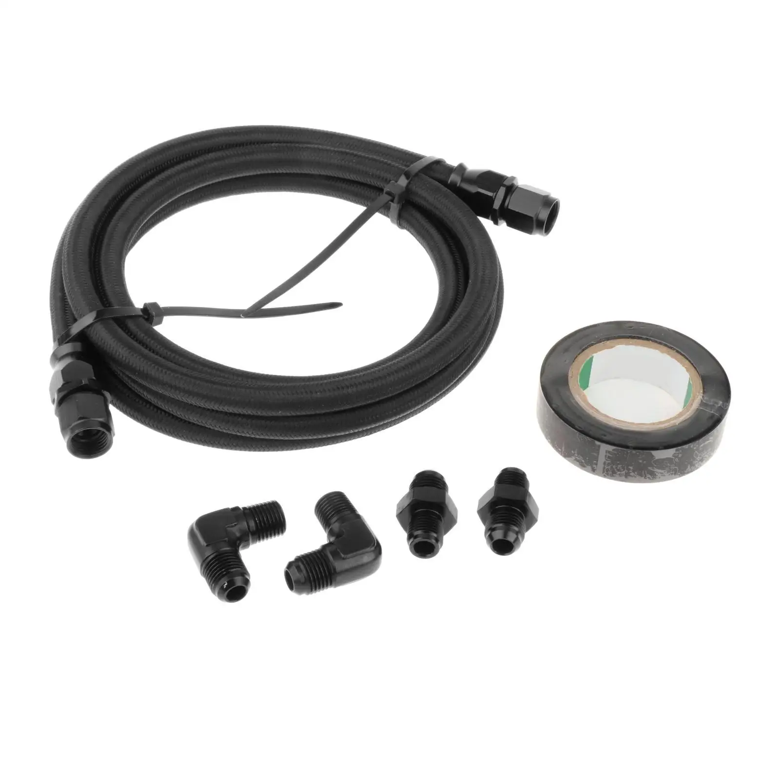 2x Transmission Cooler Hose Direct Replaces Braided Lines 6AN Engine