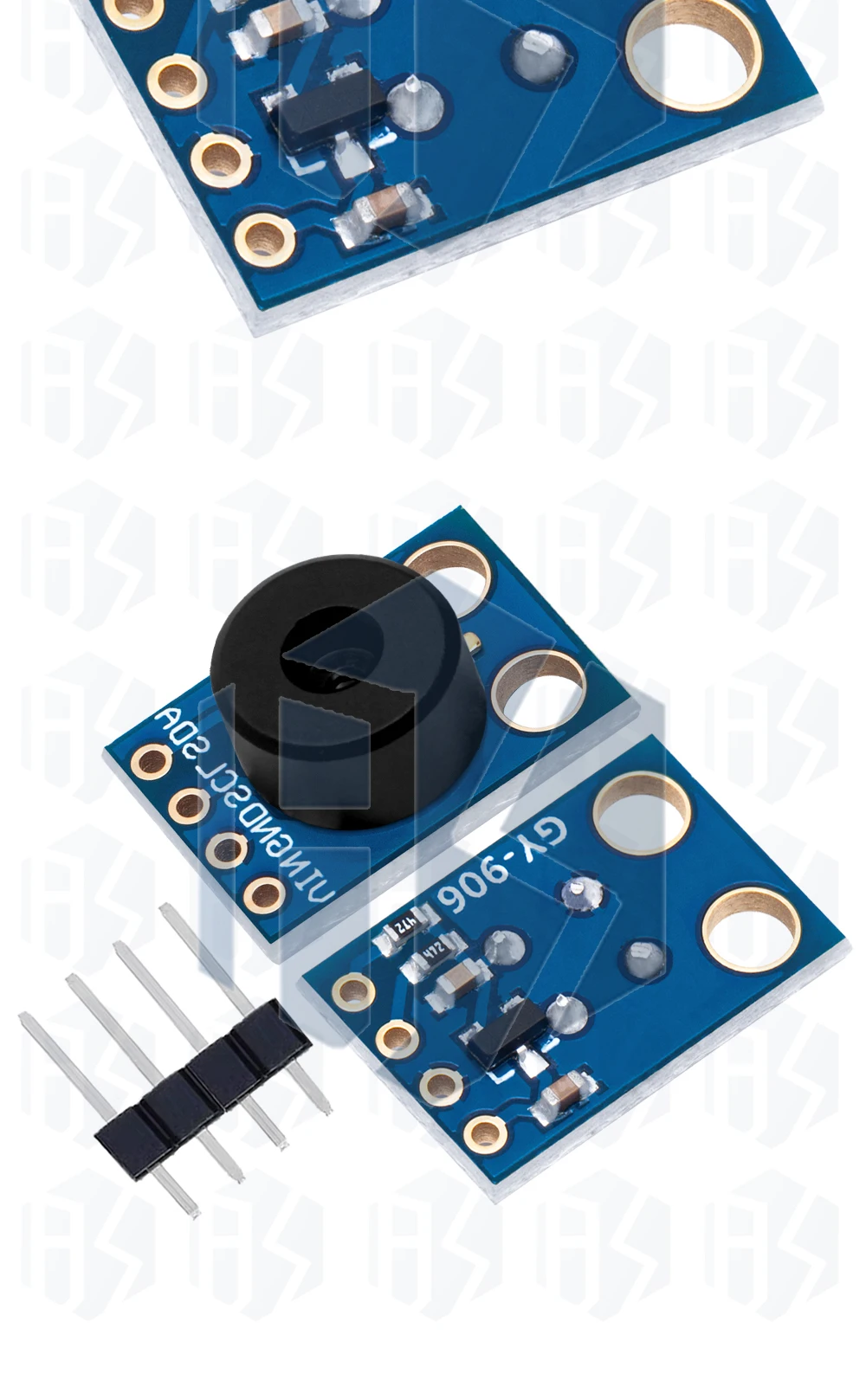 1 ~ 5PCS GY-906-BCC-BAA-MLX90614ESF Neue MLX90614 Kontaktlose Temperatur Sensor Modul Für Arduino Kompatibel EGBO – Detail 9