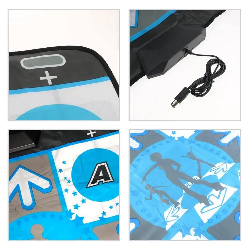 Kids Dance Mat Sensitive Touch Electronics Pad Dance Floor Mat Dancing Challenge Rug Foldable Game Blanket For Living Room