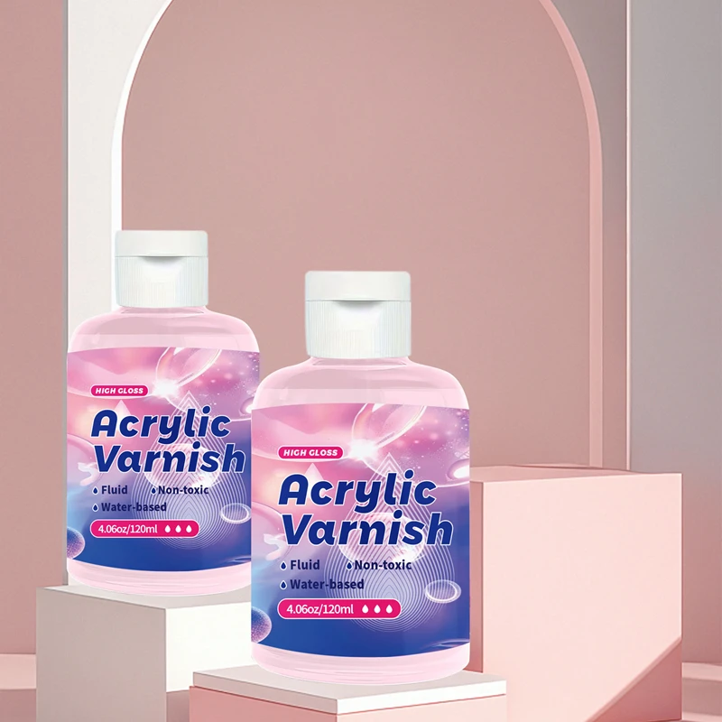 Acrylic Varnish 120ML High Gloss Finish Protective Clear Coat