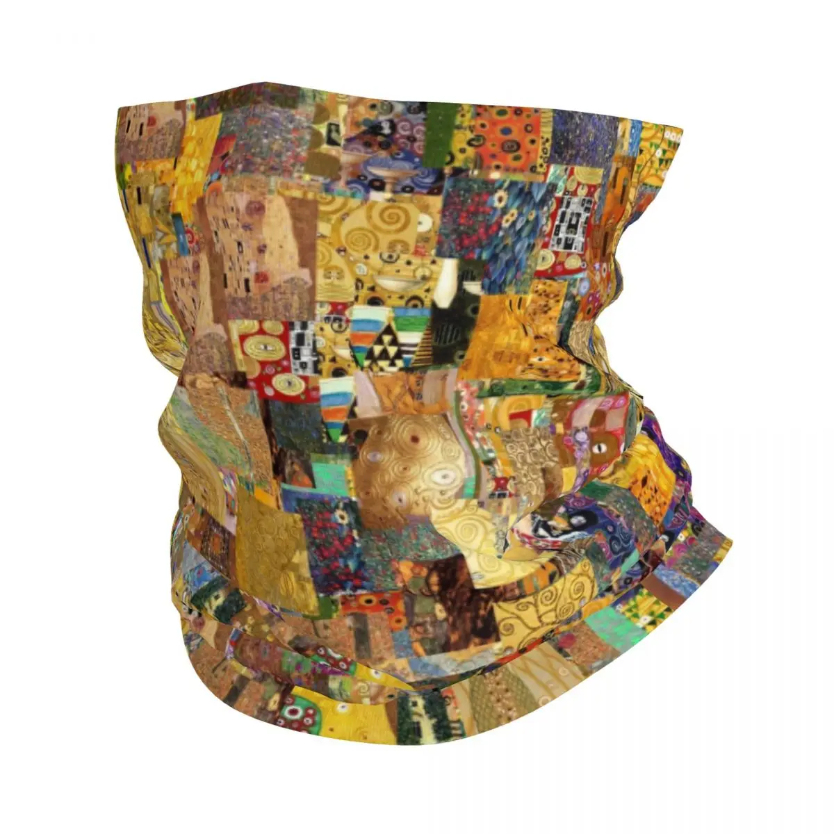 

Gustav Klimt Painting Art Bandana Neck Gaiter Windproof Face Scarf Cover Men Women Headwear Tube Balaclava