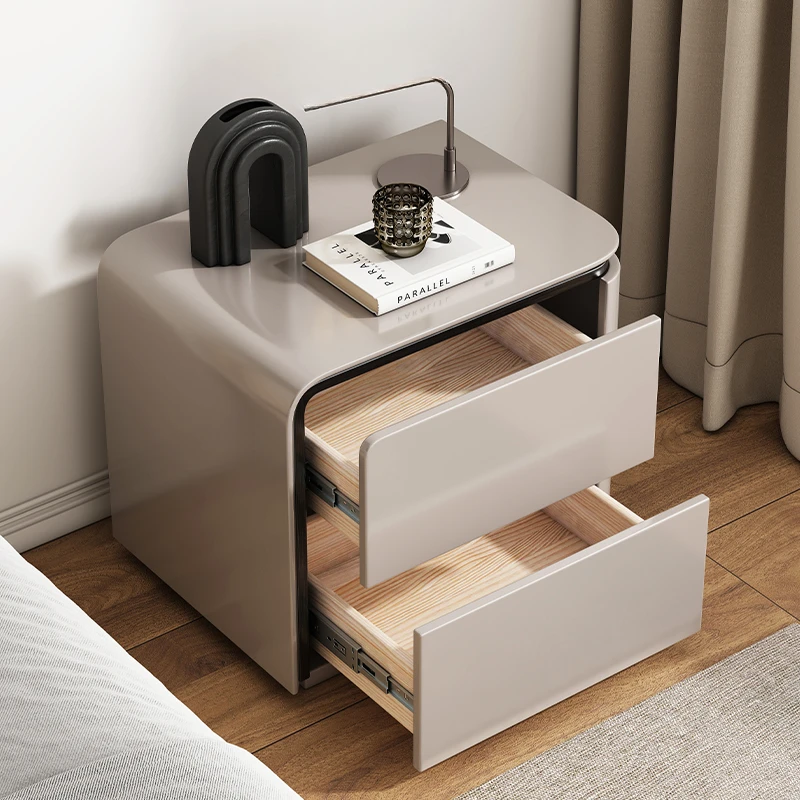 European Simple Nightstand Table Minimalist Cute Bedroom Modern Nightstand Table Nordic White Mesa De Noche Home Furniture