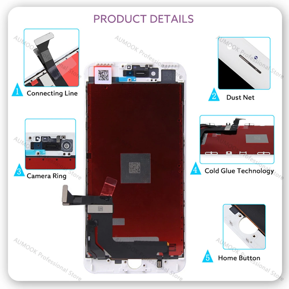 Testeur Écran Lcd Iphone 6s/6s /7/7 /8/8 /Plus/Se 2020/Se 2022