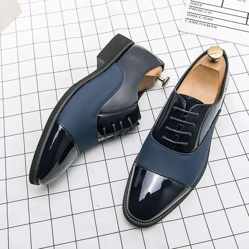 

Leather Shoes Men's Business Formal Wear Casual Formal Wear Boys Men's Suit Groom Wedding Shoes Work Companion