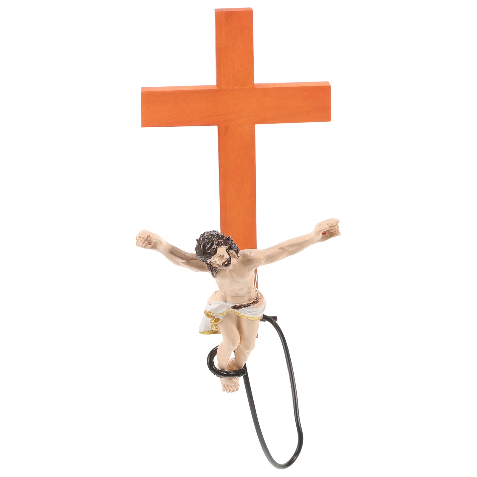 

Wall Hanging Jesus Cross Catholic Jesus Statue Christian Interior Decor Bungee Jumping Jesus Hanging Cross Hanging Adornment