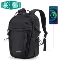 BAGSMART Casual Travel Backpack for Men and Women Lightweight 15.6" Sport Bag Large Weekender Bag Waterproof Bookbag for College 1
